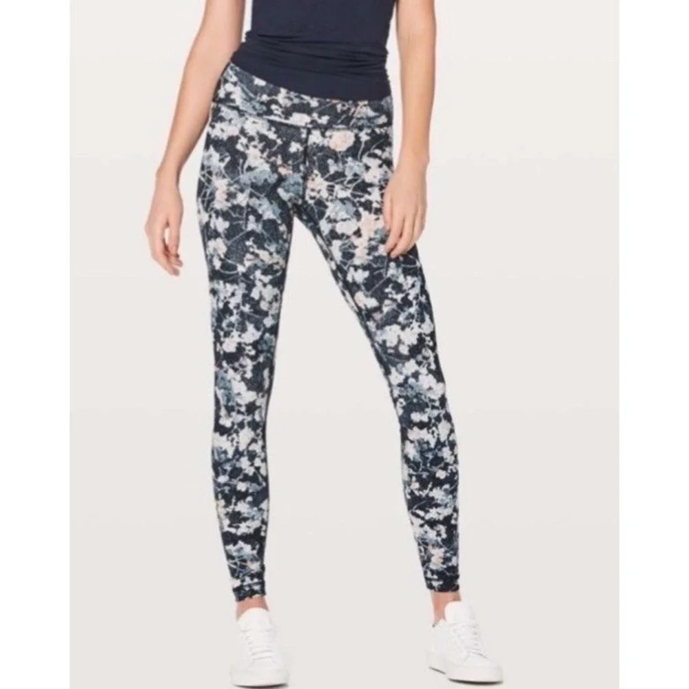 Lululemon Leggings - Wunder Under High Rise Tight HR Sz 2 Lot Of 2